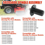 Spindle for Gravely Ariens 3x (2010-2023)