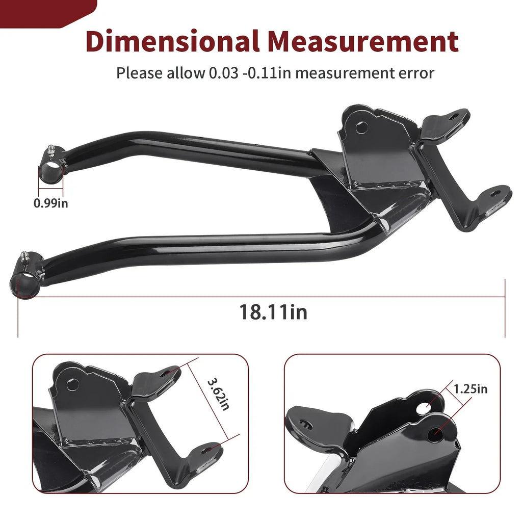 2 x Left & Right Front Control Arms for Polaris RZR 170 (2009–2021)
