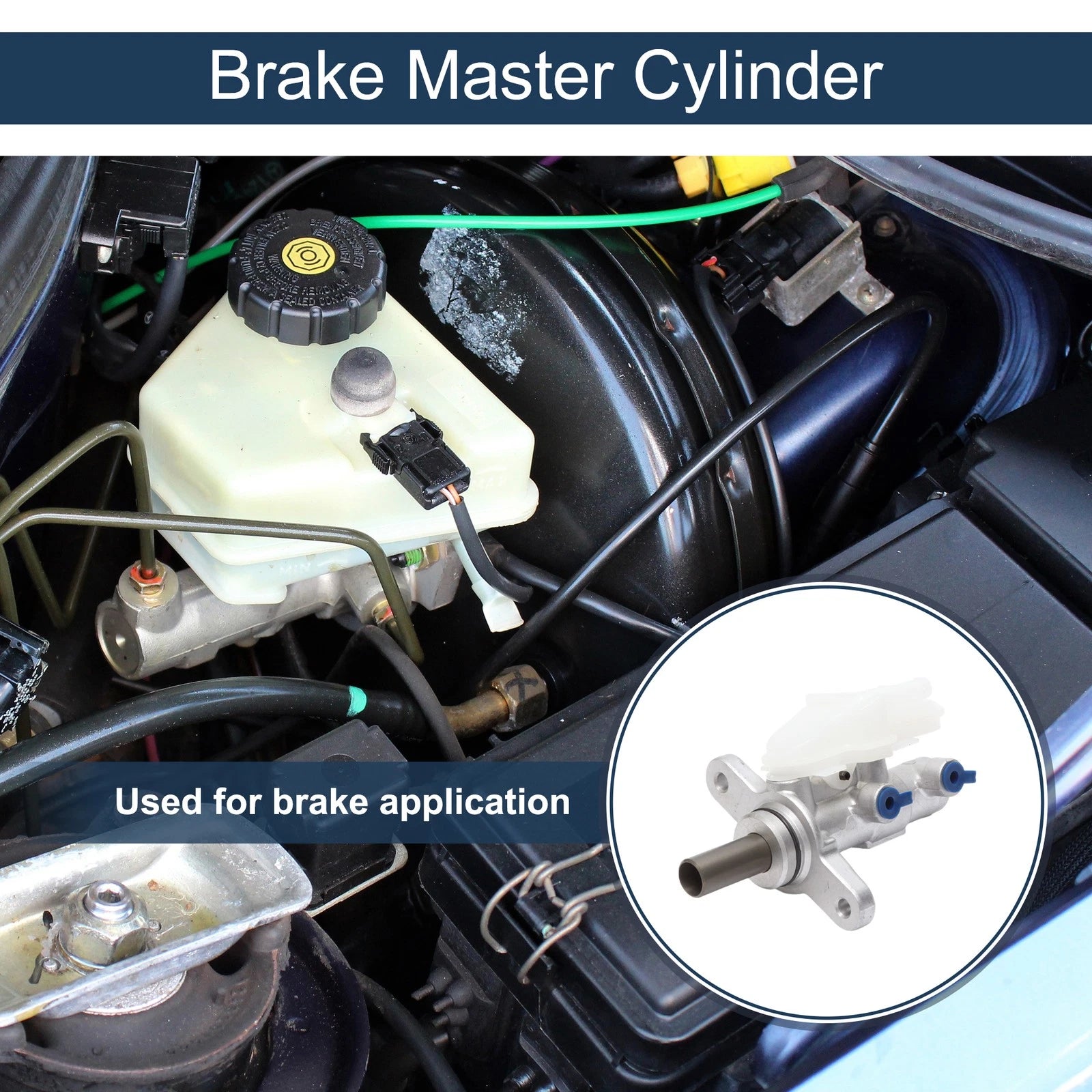Brake Master Cylinder with Reservoir No. 46100TS6H51 for Honda Civic (2012–2015)