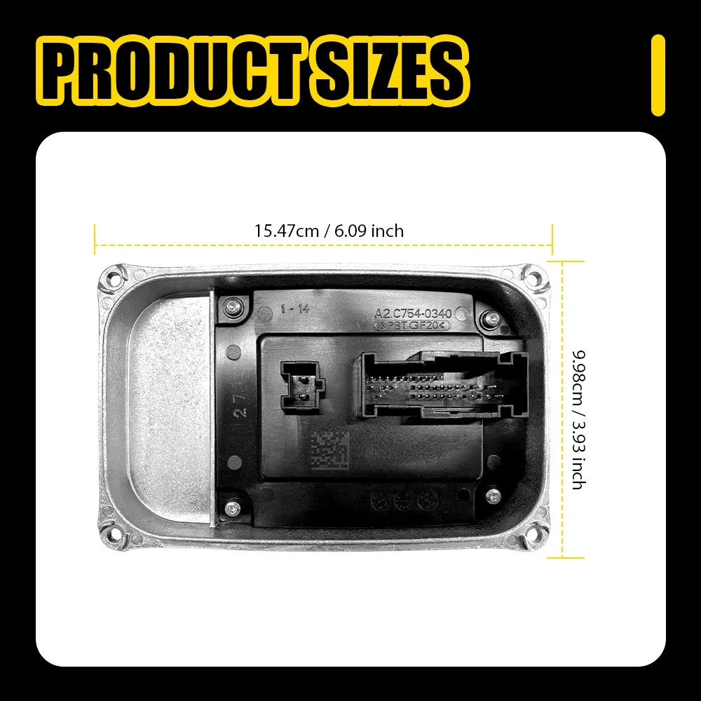 LED Headlight Control Module for Mercedes-Benz GLE350 GLE450 (2019–2023)