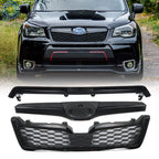 Gloss Black Upper Grille Honeycomb for Subaru Forester (2014–2018)