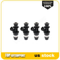 Set of 4 Fuel Injectors for Chevrolet S10 GMC Sonoma 2.2L