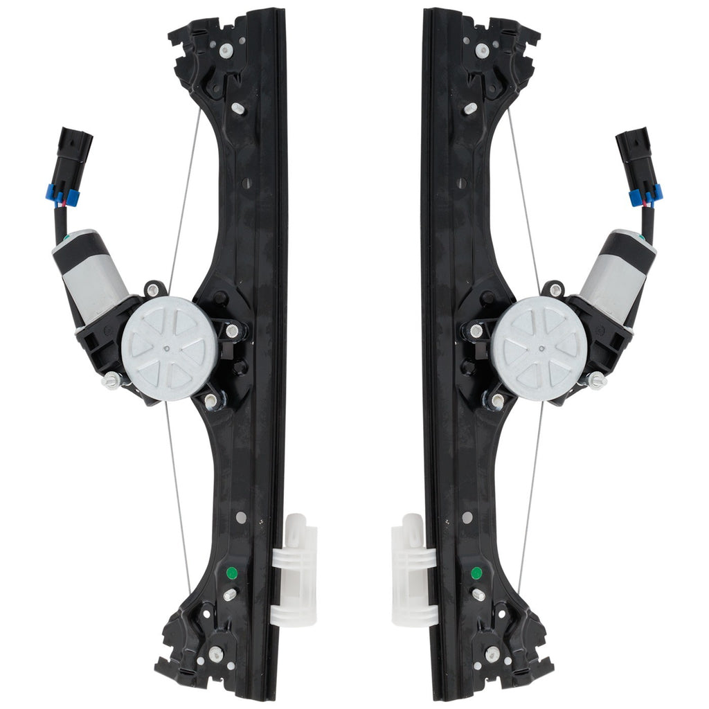 Power Window Regulator Set for Fiat 500 (2012–2019) Front Left & Right