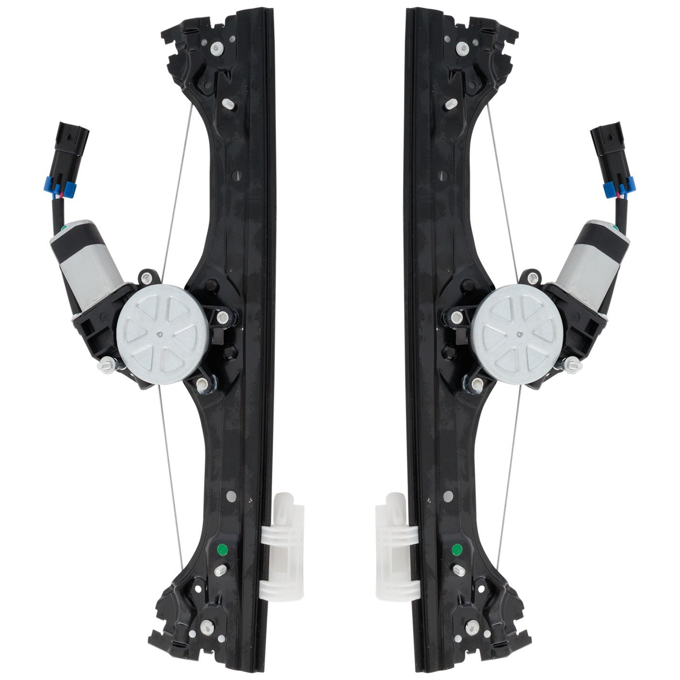 Power Window Regulator Set for Fiat 500 (2012–2019) Front Left & Right