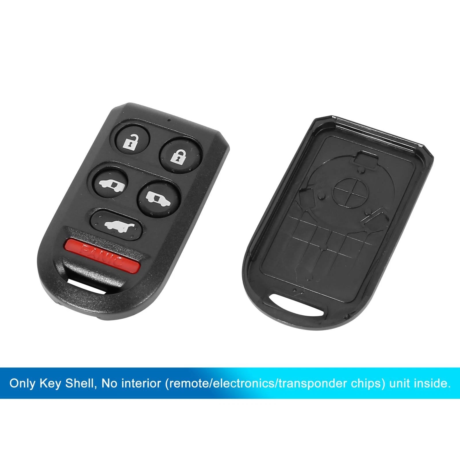 Car Key Fob Shell Case OUCG8D-399H-A for Honda Odyssey (2005–2010)