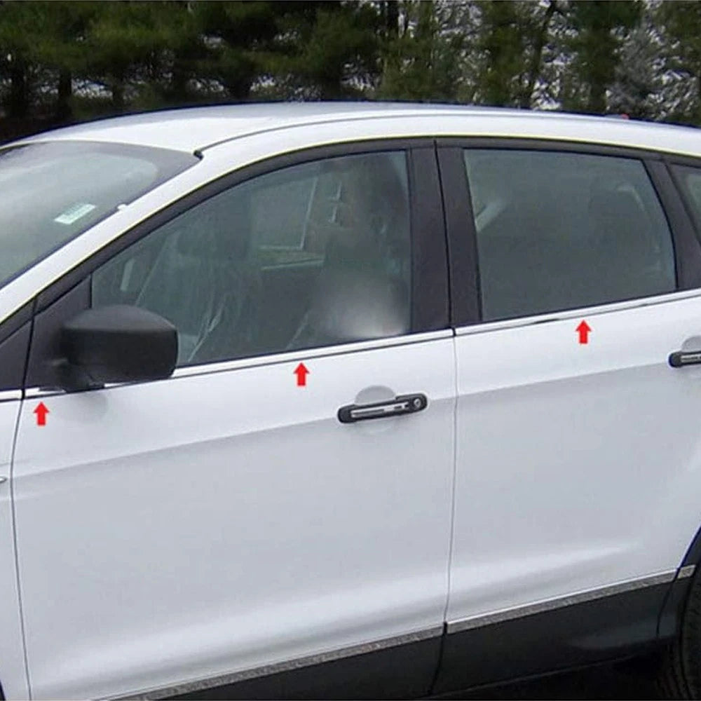 Window Sill Face Trim Chrome Luxury FX for Ford Escape (2013–2019)