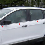 Window Sill Face Trim Chrome Luxury FX for Ford Escape (2013–2019)