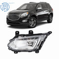 Front Fog Light Lamp Chrome for Chevy Equinox (2016–2017) Left Side