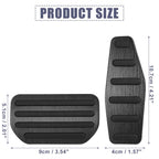 Brake Pedal Pad & Gas Accelerator Cover Kit for Suzuki Jimny (2018–2023)
