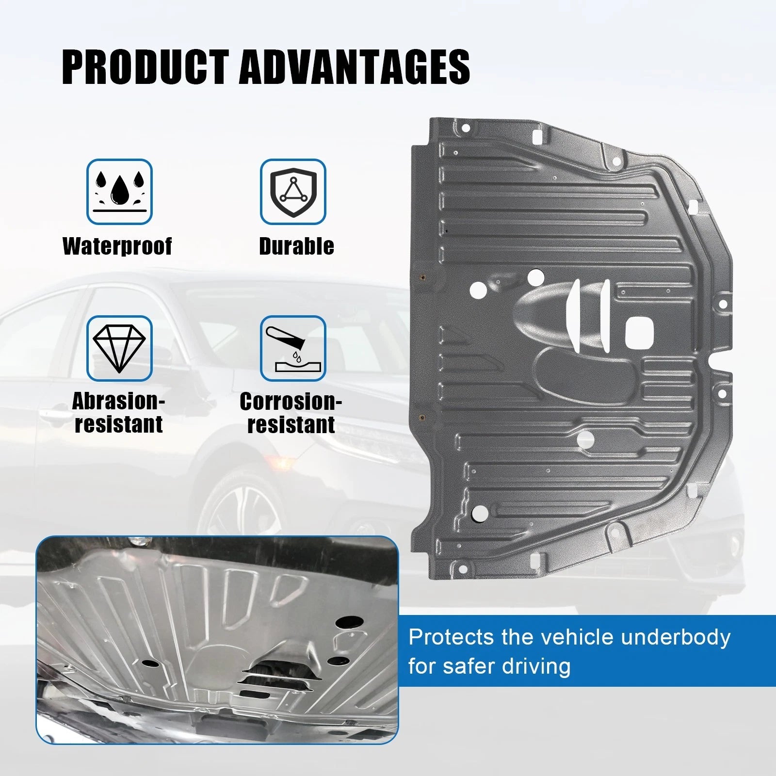 Engine Splash Guard for Honda Civic (2016-2021)
