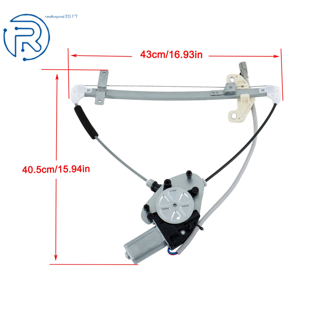 Power Window Regulator for Honda Civic (2001-2005) Rear Right with Motor