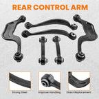Set of 4 Control Arms for GMC Acadia Traverse Enclave (2007–2017)