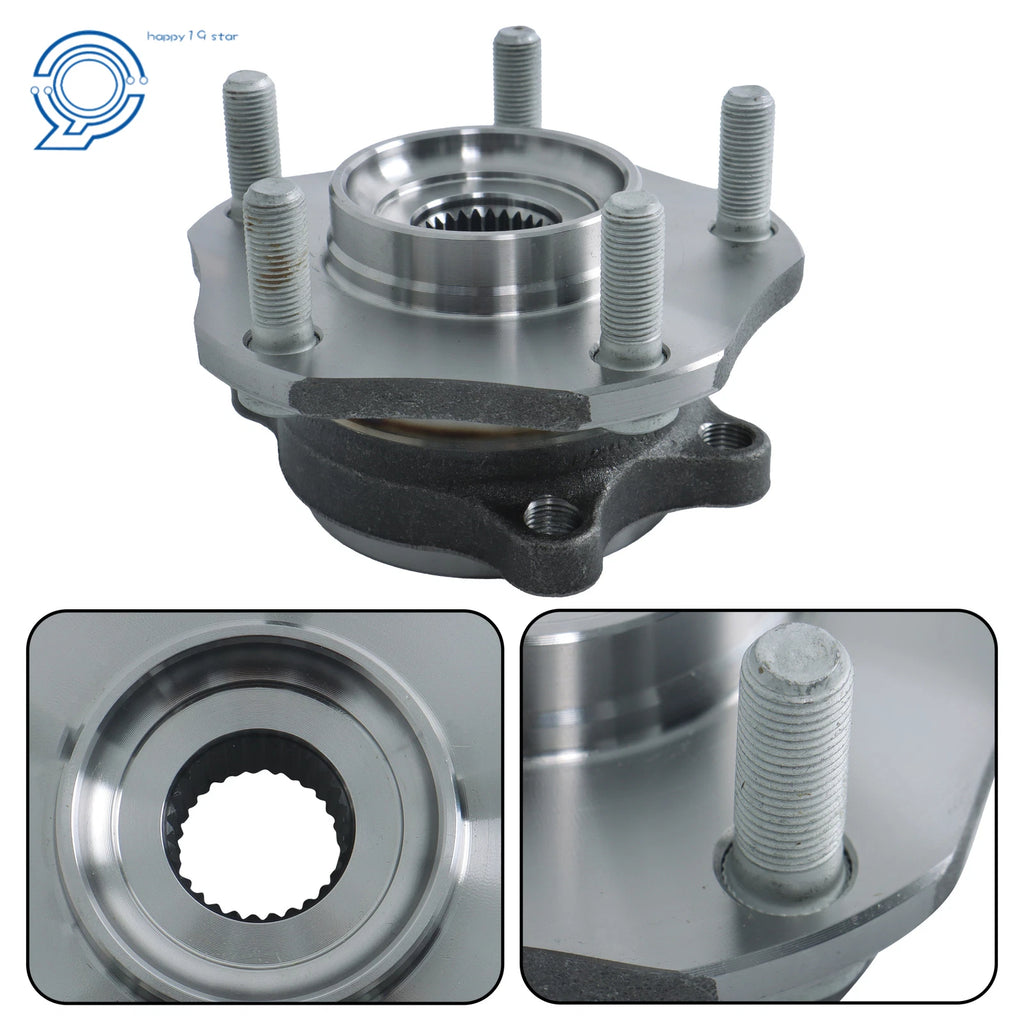 2X Front Wheel Hub Bearings for Nissan Rogue (2014–2023)