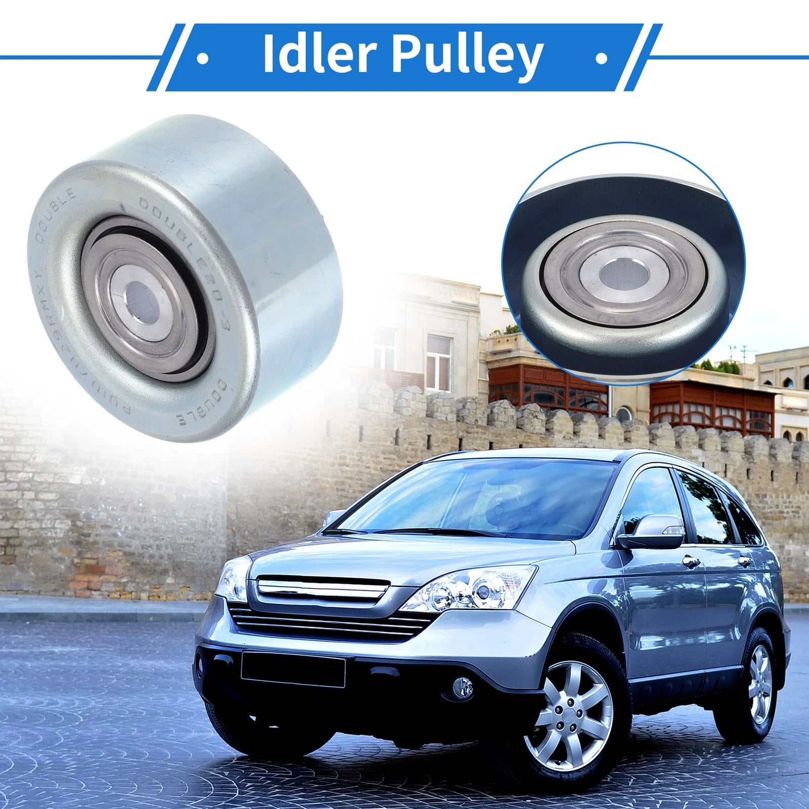 Drive Belt Idler Pulley for Toyota 4Runner (2003–2009) No. 1660331040/1660331050