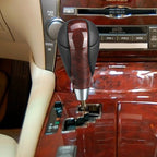 Leather Walnut Wood Gear Shift Knob for Toyota Lexus