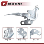 Hood Hinge for Ford Mondeo (2007–2013) Left Side