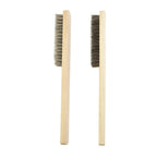 2X Stainless Steel Wire Brushes for Metal Rust Cleaning Tools