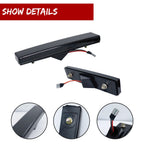 Set of 2 White LED Rear Bumper Side Marker Lamps for Toyota Supra MK3