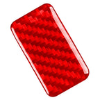Red Interior Rear Console Insert Cover Trim for Volkswagen Passat (2001-2005)