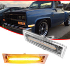 LED Front Side Marker Lamps for Chevrolet C10 C20 C30 GMC C1500 C2500 (1981–1991)