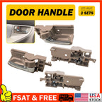 Set of 2 Interior Door Handles for Toyota Corolla Matrix (2003–2008)