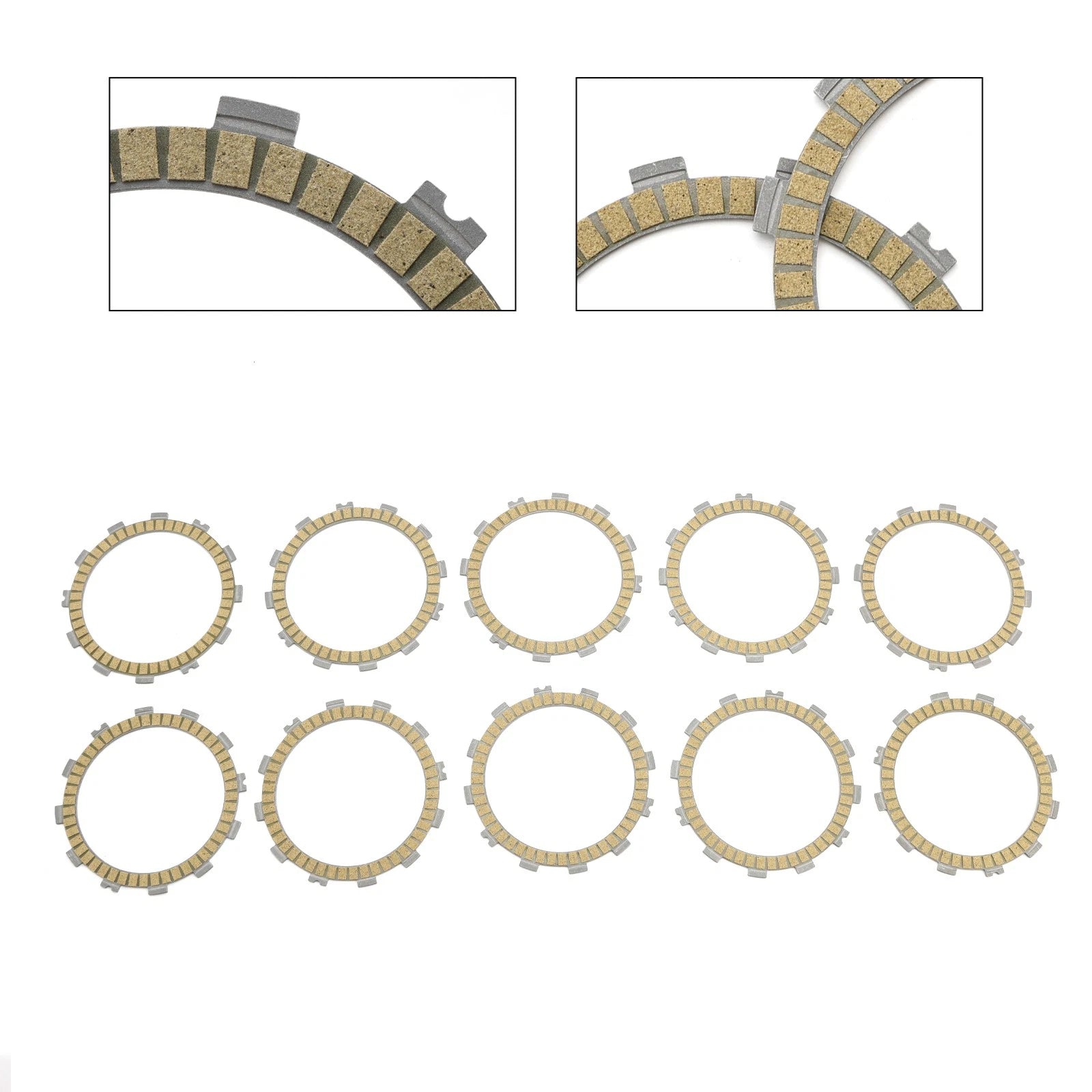 Clutch Friction Plate Kit for Ducati Multistrada 1158 V4 V4S (2021–2024) 19020521A