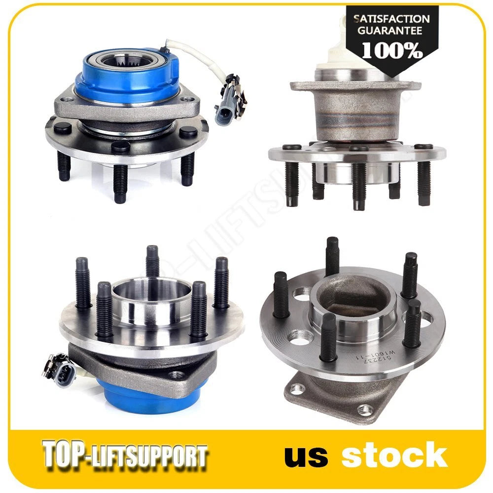 Set of 4 Wheel Bearing Hub Assembly for Chevy Impala Monte Carlo Venture