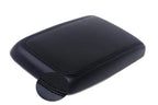 Center Console Armrest Cover for Captiva S (2012–2015) Black PVC Leather
