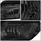 2X Fog Lights for Chevy Silverado 1500 2500 (2004–2007) Smoked