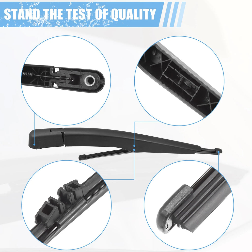 Set of 2 Rear Windshield Wiper Blade Arms for Ford Explorer (2011–2019)