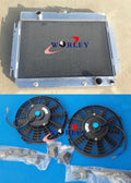 Aluminum Radiator +12" Fan for Chevy Impala, El Camino 1963-1968
