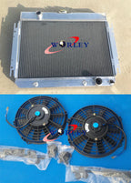 Aluminum Radiator +12" Fan for Chevy Impala, El Camino 1963-1968