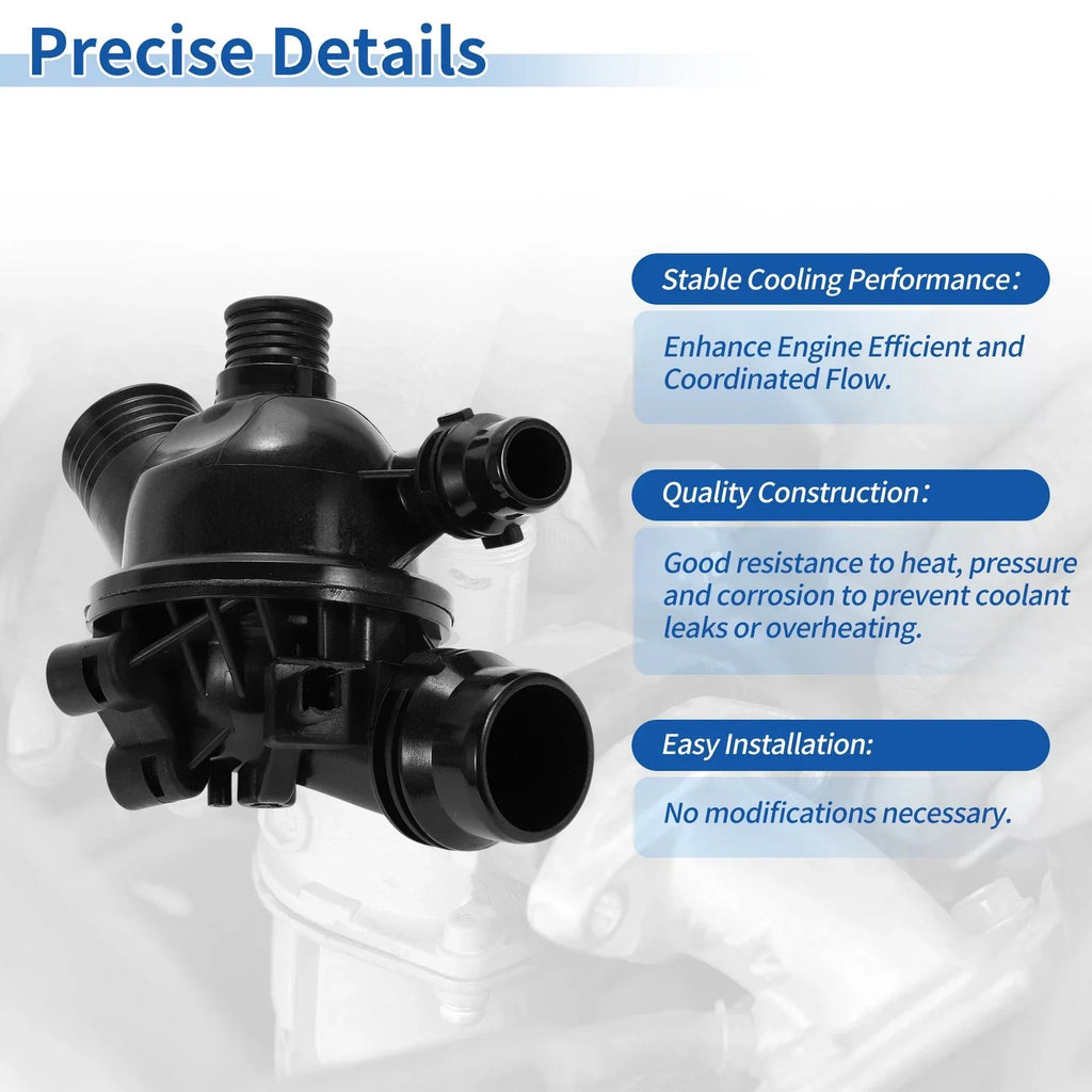 Engine Coolant Thermostat Housing Assembly for BMW 3-Series E90 (2005 - 2013)