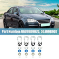 Set of 4 Fuel Injector Seal O-Ring Kit 06H998907A for Volkswagen Audi 