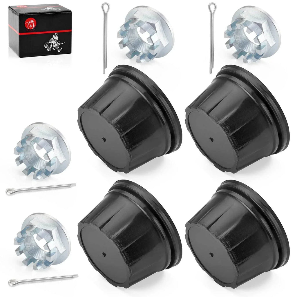 4x Wheel Center Cap W/Nut Kit for Honda Rancher Rubicon