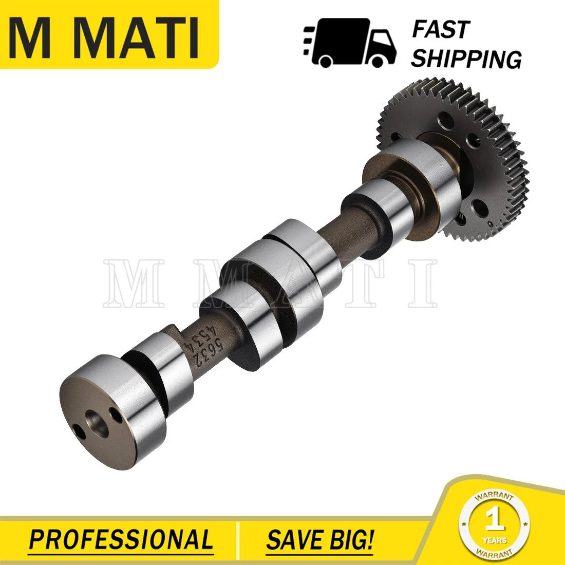 Camshaft Gear Kit for Polaris RZR 800 S 4 800 (2008–2014), Ranger 700 800 (2005–2017)