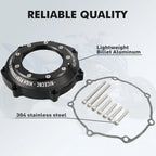 Clutch Cover with Observing Window for Yamaha YFZ450 (2007–2009, 2012–2013)