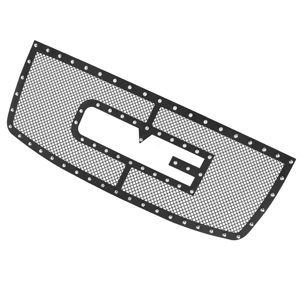 Upper Black Mesh Grille Insert for GMC Sierra 2500/3500 (2007–2010)