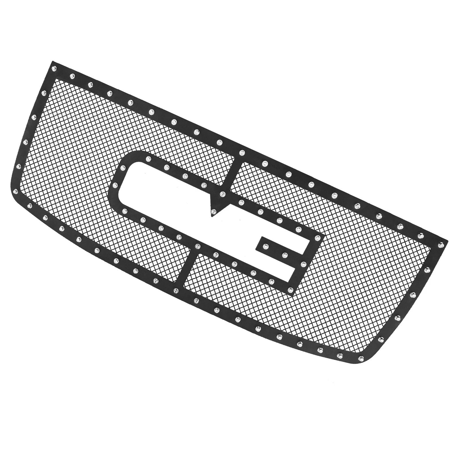 Upper Black Mesh Grille Insert for GMC Sierra 2500/3500 (2007–2010)