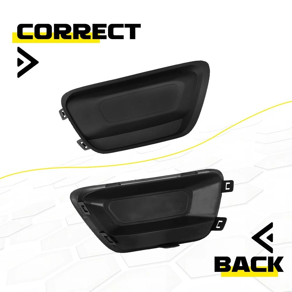 Passenger Side Front Bumper Fog Light Cover for Chevrolet Colorado (2015–2020)