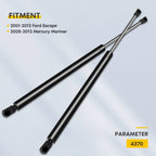 2 Liftgate Hatch Lift Supports for Ford Escape, Mercury Mariner