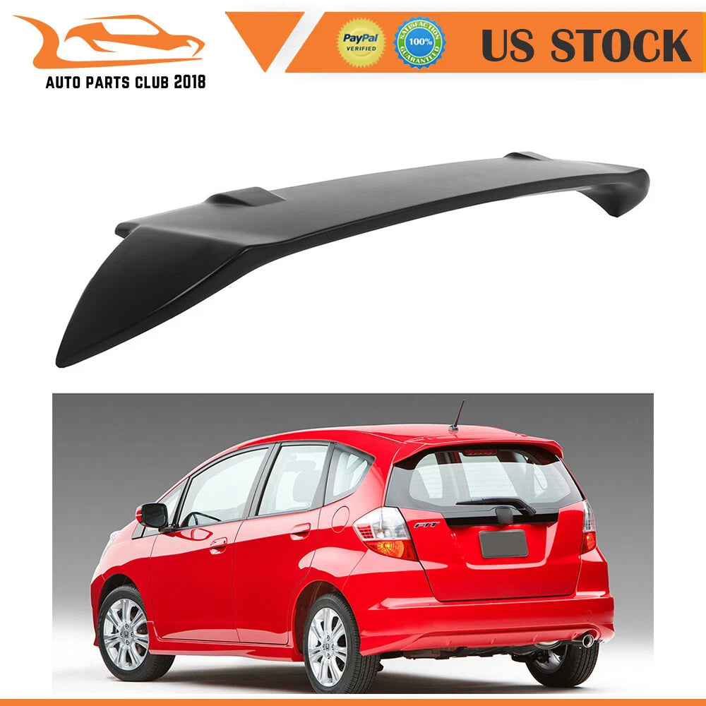 Roof Spoiler for Honda Fit Jazz (2009–2013) Matte Black