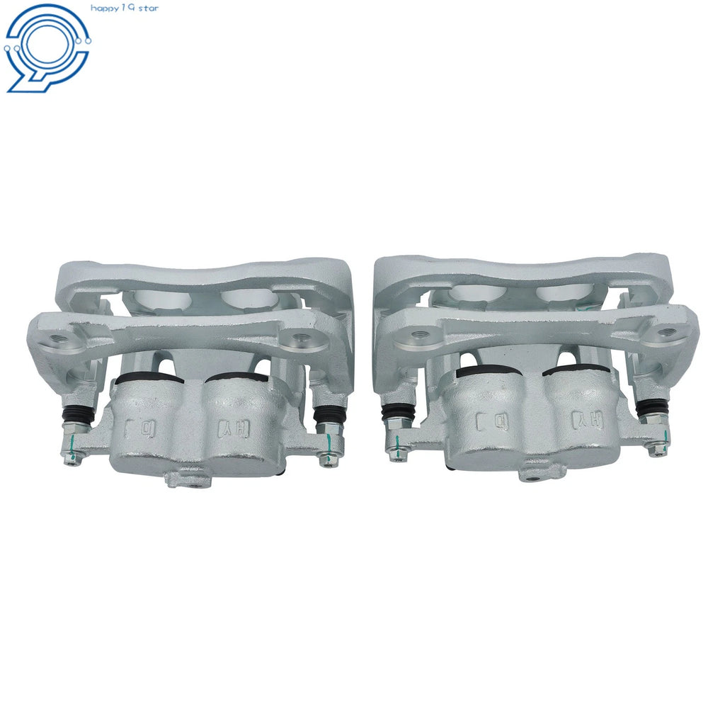 2X Front Brake Calipers w/ Bracket for Toyota Highlander (2010–2018), Sienna (2011–2018)
