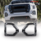 Set of 2 Front Fog Light Outer Bezel Covers for GMC Sierra Denali SLT