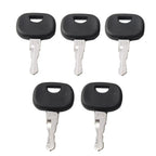 5 x Ignition Starter Keys for Liebherr & John Deere Heavy Equipment
