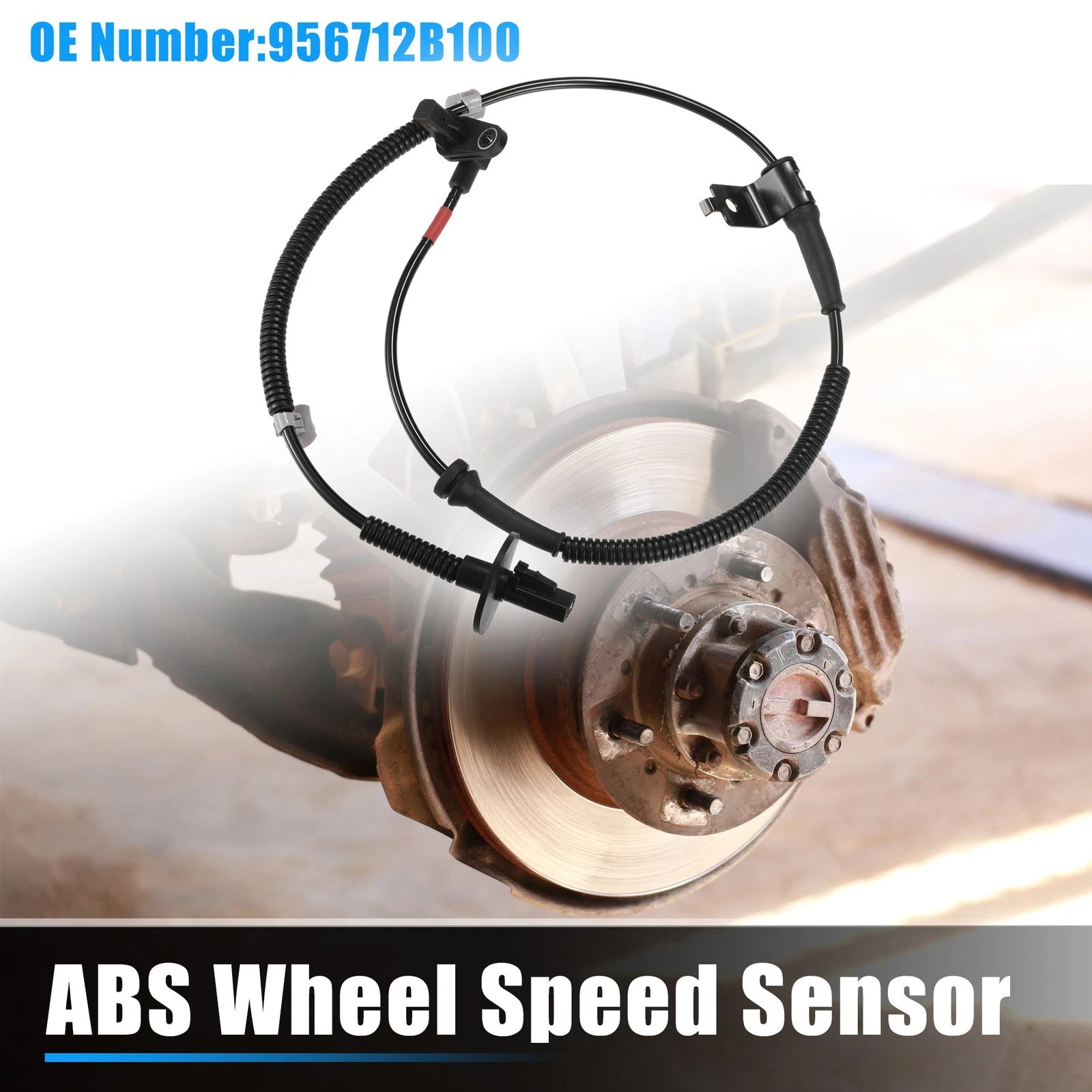 Front Right ABS Wheel Speed Sensor for Hyundai Santa Fe (2001–2006) No. 956712B100