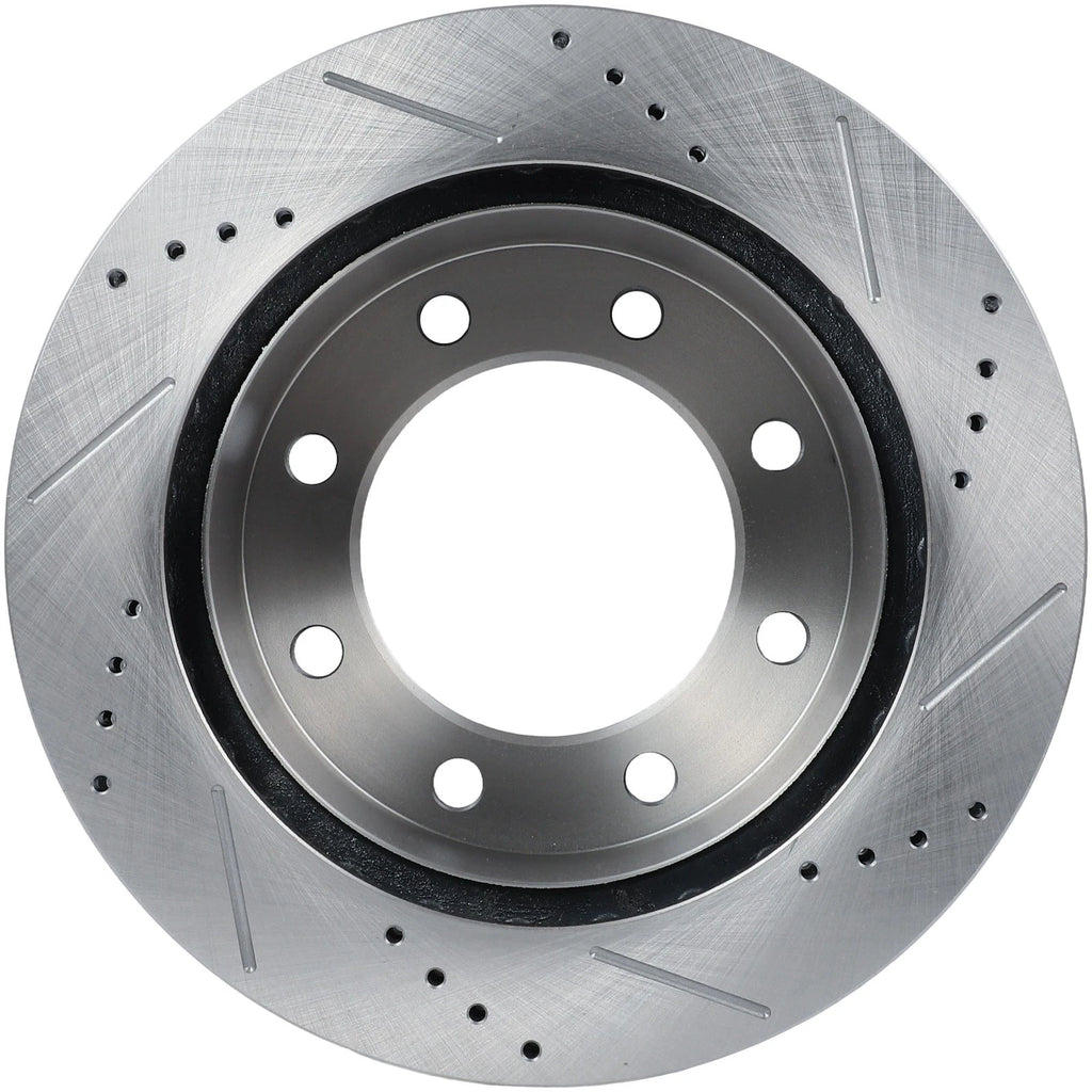 Rear Drilled & Slotted Brake Rotors for Ford Excursion (2000–2005)