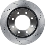 Rear Drilled & Slotted Brake Rotors for Ford Excursion (2000–2005)