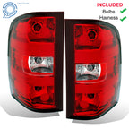 Pair Tail Lights for Chevy Silverado 1500 2500 HD (2007–2013)