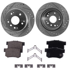 Brake Disc and Pad Kit for Honda Element (2003–2011)